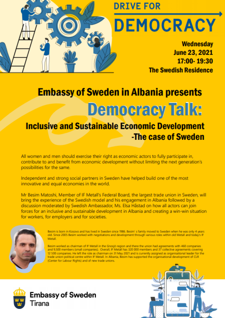 Sweden invites to a Democracy Talk on Inclusive and ...