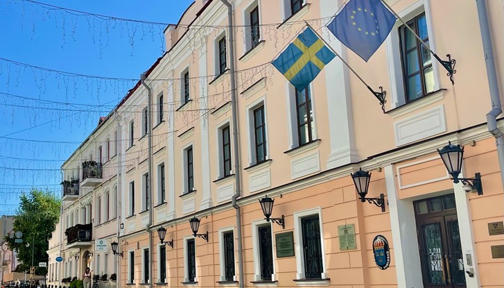 Sveriges Ambassad i Minsk byggnad