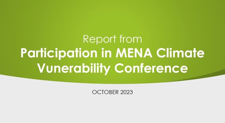 Climate Vunerability Conference