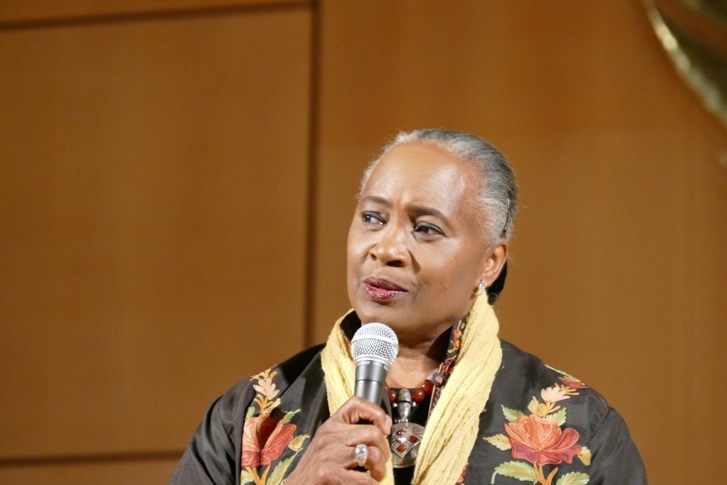 UNHCR Goodwill Ambassador and opera singer Barbara Hendricks