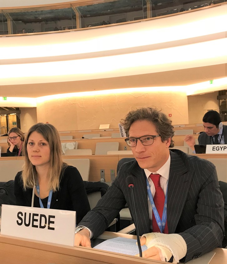 H.E. Ambassador Mikael Anzén