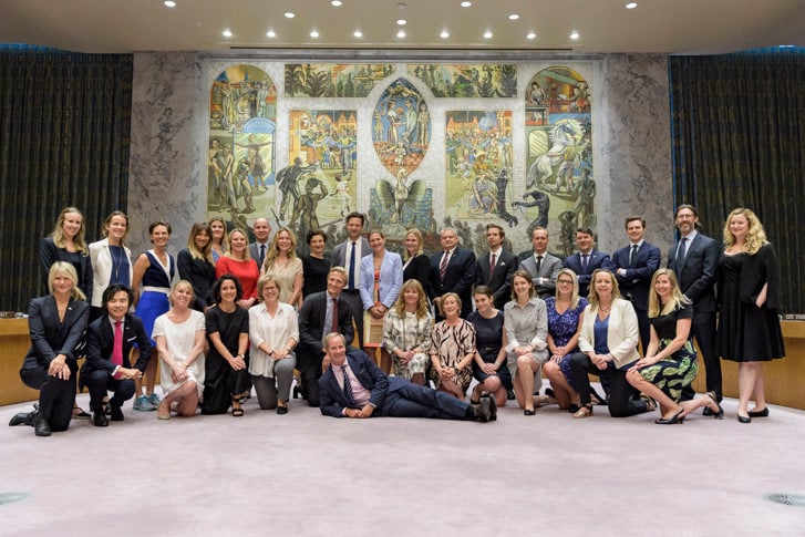 The Swedish UN Security Council Team July 2018