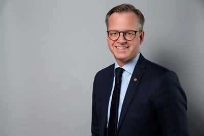Närings- och innovationsminister Mikael Damberg