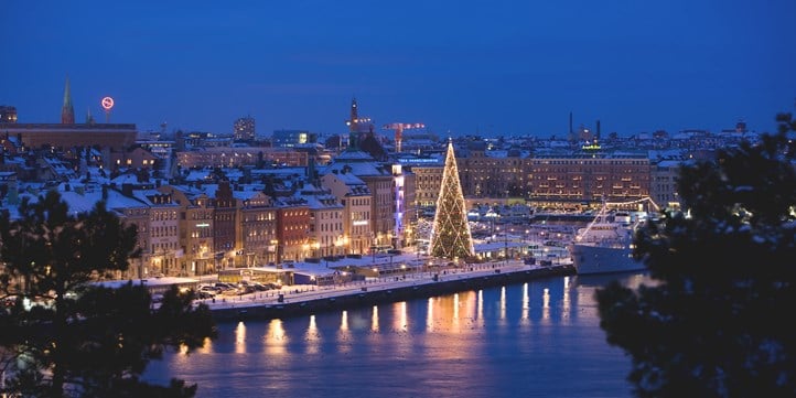 skeppsbron at christmas