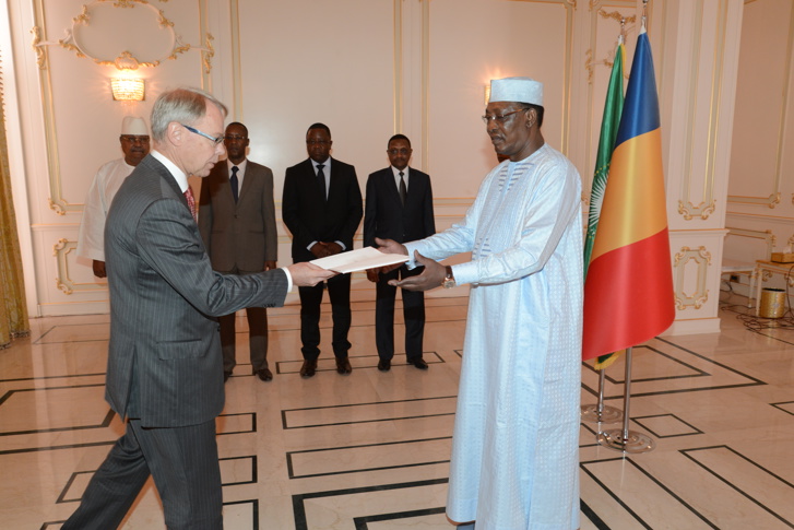 Överlämning av kreditivbrev